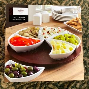 Lazy Susan Swirl Server B.Smith Authentic